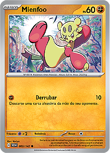 Mienfoo (083/142) - Carta Avulsa Pokemon