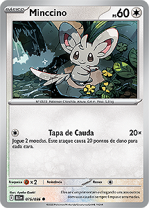 Minccino (075/086) - Carta Avulsa Pokemon