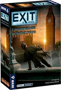 EXIT: O Desaparecimento de Sherlock Holmes - Jogo de Tabuleiro