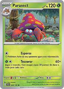 Parasect (005/159) - Carta Avulsa Pokemon