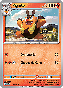 Pignite (012/086) - Carta Avulsa Pokemon