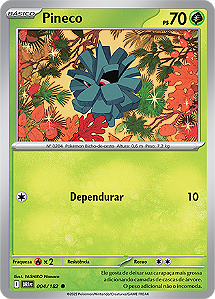 Pineco (004/182) REV FOIL - Carta Avulsa Pokemon