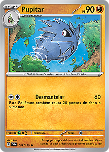 Pupitar (081/159) - Carta Avulsa Pokemon