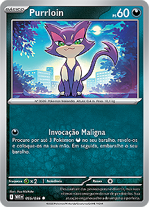 Purrloin (055/086) REV FOIL - Carta Avulsa Pokemon