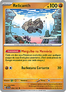 Relicanth (084/162) REV FOIL - Carta Avulsa Pokemon
