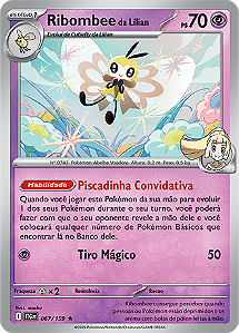 Ribombee da Lílian / Lillie's Ribombee (067/159) FOIL - Carta Avulsa Pokemon