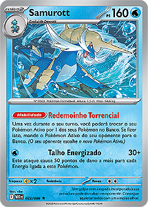 Samurott (023/086) FOIL - Carta Avulsa Pokemon
