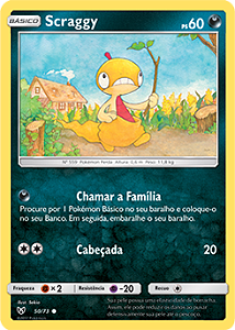 Scraggy (50/73) - Carta Avulsa Pokemon