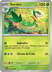 Servine (002/086) - Carta Avulsa Pokemon
