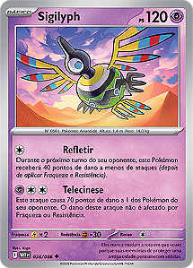 Sigilyph (038/086) - Carta Avulsa Pokemon