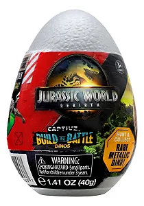 Ovo Surpresa Dinossauro Jurassic World Rebirth - Dino Pop In Lock (Capitvz)