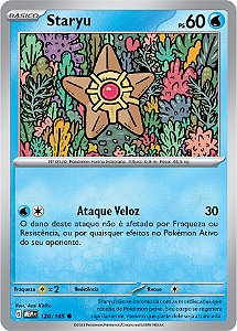 Staryu (120/165) - Carta Avulsa Pokemon