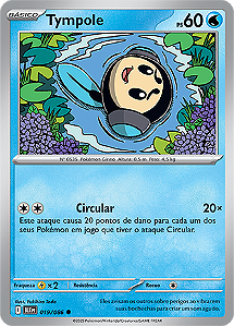 Tympole (019/086) - Carta Avulsa Pokemon