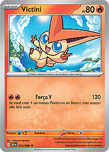 Victini (012/086) REV FOIL  - Carta Avulsa Pokemon
