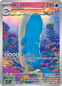 Wailord (162/159) FOIL - Carta Avulsa Pokemon