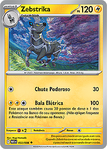Zebstrika (032/086) - Carta Avulsa Pokemon