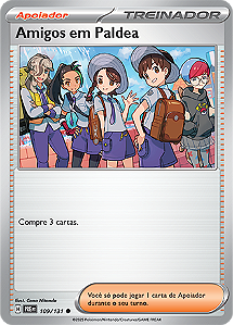 Amigos em Paldea / Friends in Paldea (109/131) REV FOIL - Carta Avulsa Pokemon