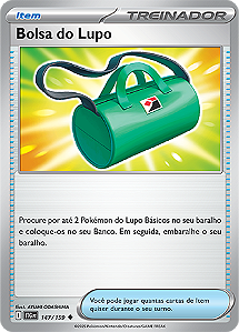 Bolsa do Lupo / Hop's Bag (147/159) - Carta Avulsa Pokemon