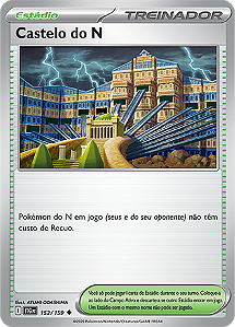 Castelo do N / N's Castle (152/159) - Carta Avulsa Pokemon