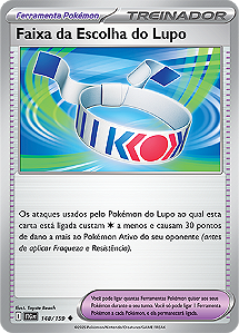 Faixa da Escolha do Lupo / Hop's Choice Band (148/159) REV FOIL - Carta Avulsa Pokemon