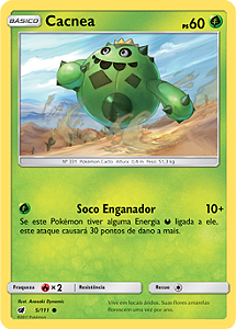 Cacnea (5/111) REV FOIL - Carta Avulsa Pokemon
