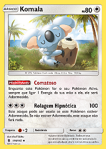 Komala (114/145) REV FOIL - Carta Avulsa Pokemon