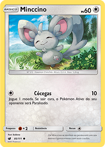 Minccino (85/111) REV FOIL - Carta Avulsa Pokemon