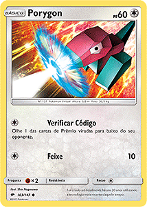Porygon (103/147) REV FOIL - Carta Avulsa Pokemon