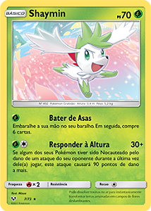 Shaymin (7/73) FOIL - Carta Avulsa Pokemon