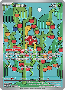 Shuckle (136/132) FOIL - Carta Avulsa Pokemon