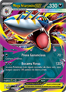 Mega Sharpedo ex (061/094) - Carta Avulsa Pokemon
