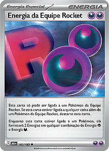 Energia da Equipe Rocket / Team Rocket's Energy (182/182) - Carta Avulsa Pokemon
