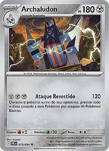 Archaludon (075/094) - Carta Avulsa Pokemon