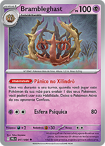 Brambleghast (047/094) REV FOIL - Carta Avulsa Pokemon