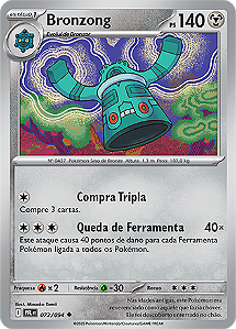 Bronzong (072/094) - Carta Avulsa Pokemon