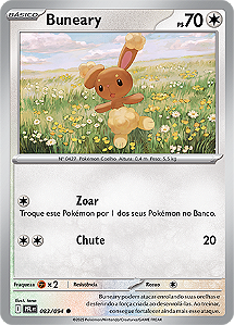Buneary (083/094) - Carta Avulsa Pokemon