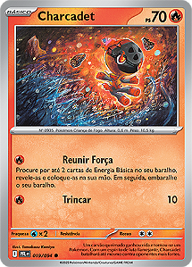 Charcadet (019/094) REV FOIL - Carta Avulsa Pokemon