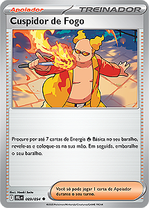 Cuspidor de Fogo / Firebreather (089/094) REV FOIL - Carta Avulsa Pokemon