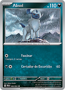 Absol (063/094) REV FOIL - Carta Avulsa Pokemon
