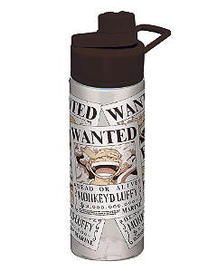 Garrafa Luffy Wanted - One Piece 700ml
