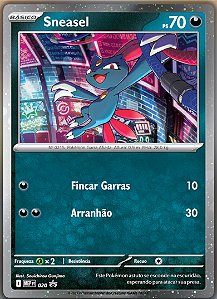 Sneasel (MEP020) FOIL - Carta Avulsa Pokemon