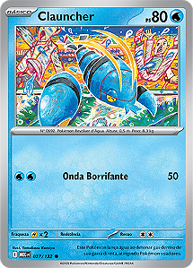 Clauncher (037/132) - Carta Avulsa Pokemon
