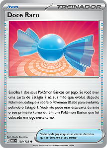 Doce Raro / Rare Candy (125/132) REV FOIL - Carta Avulsa Pokemon