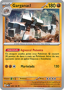 Garganacl (084/132) - Carta Avulsa Pokemon