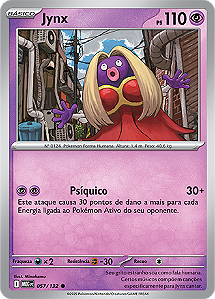 Jynx (057/132) REV FOIL - Carta Avulsa Pokemon