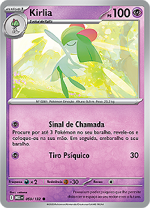 Kirlia (059/132) - Carta Avulsa Pokemon