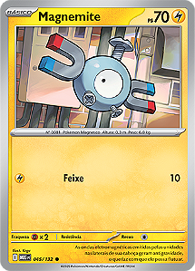 Magnemite (045/132) REV FOIL - Carta Avulsa Pokemon