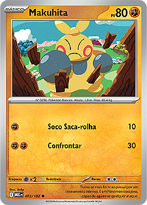 Makuhita (072/132) - Carta Avulsa Pokemon