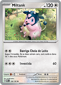 Miltank (106/132) - Carta Avulsa Pokemon