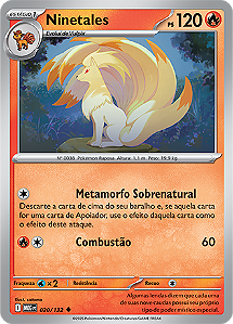 Ninetales (020/132) - Carta Avulsa Pokemon